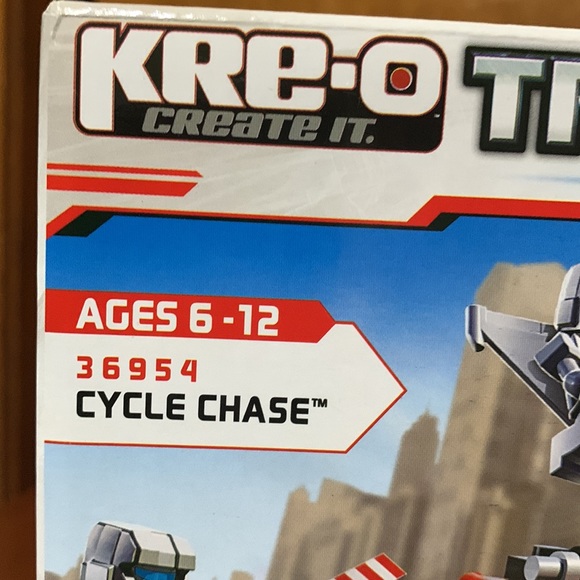 🆕 KRE-O- Create It- TRANSFORMERS 36954 Cycle Chase - Picture 5 of 11